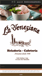 Mobile Screenshot of heladerialaveneziana.com